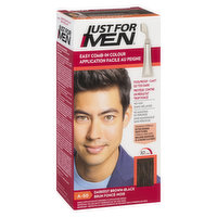 Just For Men - AutoStop Hair Colour - A-50 Darkest Brown/Black, 1 Each