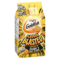 Pepperidge Farm - Goldfish Baked Snack Crackers, Flavour Blasted Cheddar & Sour Cream, 180 Gram