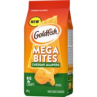 PEPPERIDGE FARM - Goldfish Mega Bites Crackers, Cheddar Jalapeno