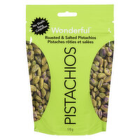 Wonderful - Roasted Salted No Shell Pistachios, 170 Gram