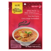 Asian Home Gourmet - Thai Red Curry Paste - Mild, 50 Gram