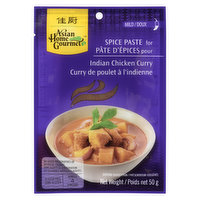 Asian Home Gourmet - Indian Chicken Curry Spice Paste - Mild, 50 Gram