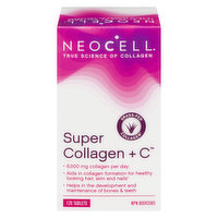 Neocell - Super Collagen with Vitamin C, 120 Each