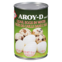 Aroy-D - Quail Eggs In Water, 425 Gram