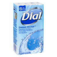 Dial Dial - Bar Soap - Spring Water, 8 Each
