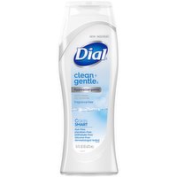 Dial - Clean and Gentle Body Wash - Fragrance Free, 473 Millilitre