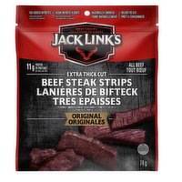Jack Link's - Beef Steak Strips Original Meat Snack, 74 Gram