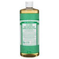 Dr Bronner - Pure Castile Liquid Soap Almond, 946 Millilitre