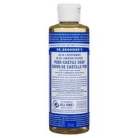 Dr Bronner - Pure Castile Liquid Soap Peppermint, 237 Millilitre