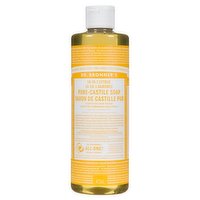 Dr Bronner - Pure Castile Liquid Soap Orange, 473 Millilitre