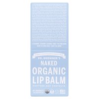 Dr. Bronner's - Organic Lip Balm - Naked, 4 Gram