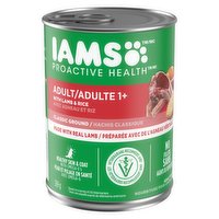Iams - Wet Dog Food, Lamb and Rice, 369 Gram