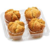 Bake Shop - Banana Nut Muffins - 4 Pack, 4 Each