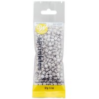 Wilton - Sprinkles Pouch Stars, Silver, 32 Gram