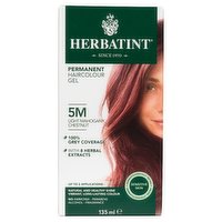 A.Vogel - Permanent Haircolour Gel 5M Lt Mahogany Chestnut, 135 Millilitre