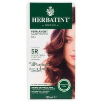 Herbatint - Permanent Haircolour Gel 5R Light Copper Chestnut, 135 Millilitre