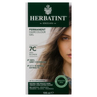 Herbatint - Permanent Hair Colour Gel 7C Ash Blonde, 135 Millilitre