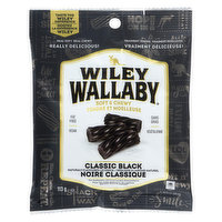Wiley Wallaby - Licorice Classic Black, 113 Gram