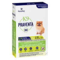 Parapet - K9 Praventa 360 Small Dog, 1 Each