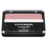 Cover Girl - Cheekers Powder Blush - Natural Shimmer, 3.4 Gram