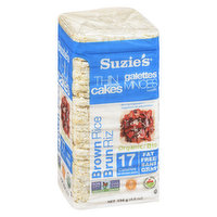 Suzies - Thin Puffed Cakes Brown Rice Unsalted, 140 Gram