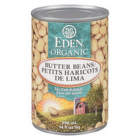 Eden Eden - Organic Butter Beans, 398 Millilitre