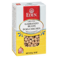Eden Foods - Dry Garbanzo Beans, 454 Gram