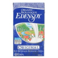 Eden Foods - Edensoy Soy Beverage Unsweetened, 946 Millilitre