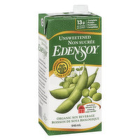 Eden Foods - Edensoy Soy Beverage Unsweetened, 946 Millilitre