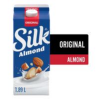 Silk - Almond Milk- Original, 1.89 Litre