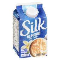 Silk Silk - Almond Coffee Whitener - Vanilla, 473 Millilitre