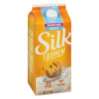 Silk - Cashew Milk -Vanilla Unsweetened, 1.89 Litre