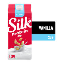 Silk - Vanilla Soy Milk - Organic, 1.89 Litre