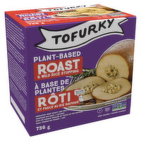 Tofurky - Plant Based Roast & Wild Rice Stuffing, 737 Gram