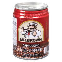 Mr Brown - Cappuccino Iced Coffee, 240 Millilitre
