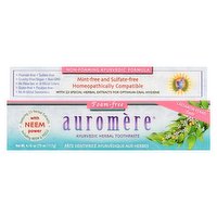 Auromere - Toothpaste Cardamom Fennel, 75 Millilitre