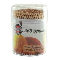 Norpro - Ornate Wood Toothpicks