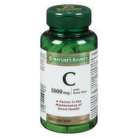 Nature's Bounty - Vitamin C-1000mg with Rose Hips, 100 Each
