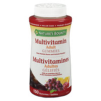 Nature's Bounty - Multivitamin Adult Gummies - Fruit, 150 Each