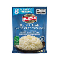 Idahoan - Butter & Herb Mashed Potatoes, 226.8 Gram