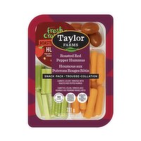 Taylor Farms - Veggies & Roasted Red Pepper Hummus Snack Pack, 221 Gram