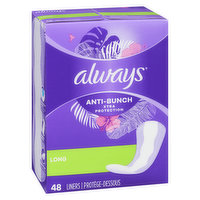 Always - Anti-Bunch Long Liners, 48 Each
