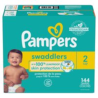 Pampers - Swaddlers Diapers, Size 2, 144 Each