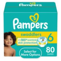 Pampers - Swaddlers Size 6, 80 Each