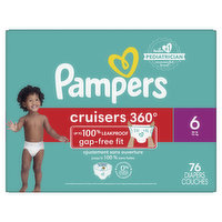 Pampers - Cruisers 360 S6 Huge, 76 Each