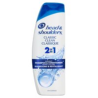 Head And Shoulders - 2 in 1 Classic Clean, 370ml, 370 Millilitre