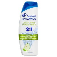 Head & Shoulders - 2 in 1 Green Apple Shampoo & Conditioner, 370 Millilitre