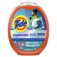 Tide - Liquid Power Pods Febreze Odor Eliminators Sport, 2.32 Kilogram