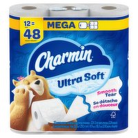 Charmin - Ultra Soft 4/12Mr 224 CT Kdf, 12 Each