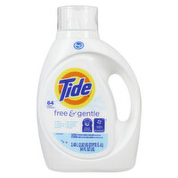 Tide - Tide Liquid High Eff Free 64 Load, 1 Each